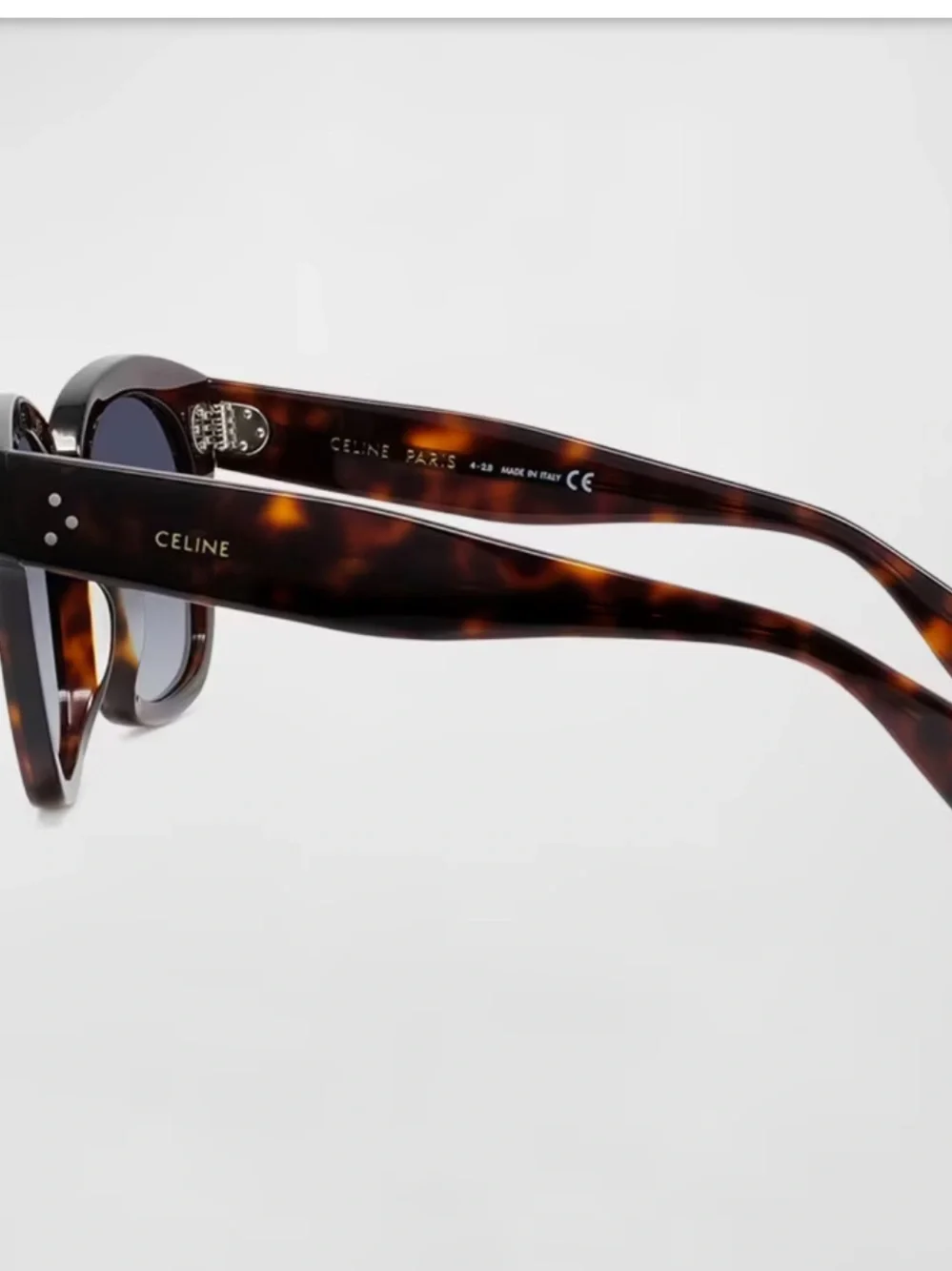 Celine Square Polarized Acetate Sunglasses